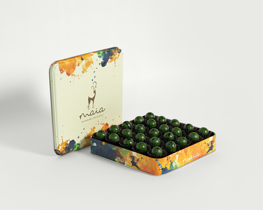 Large Box Pistachio Milk Chocolate – 500g