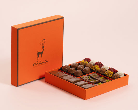Medium Orange Box Assorted Chocolates