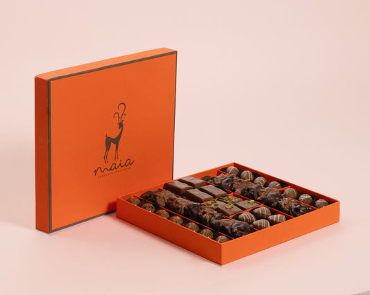 Large Orange Box Assorted Chocolates