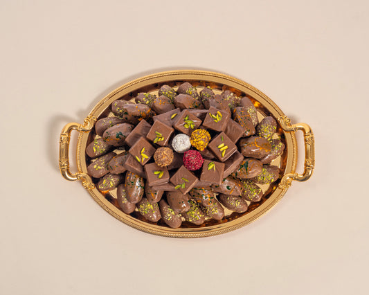 Premium Small Assorted Chocolates&Chocolate Date Tray