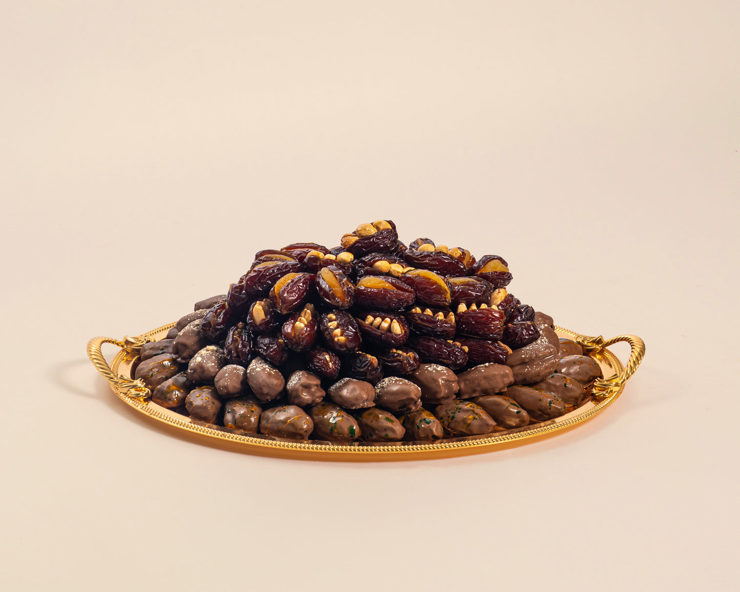 Premium Medium Assorted Chocolates&Dates with Nuts Tray