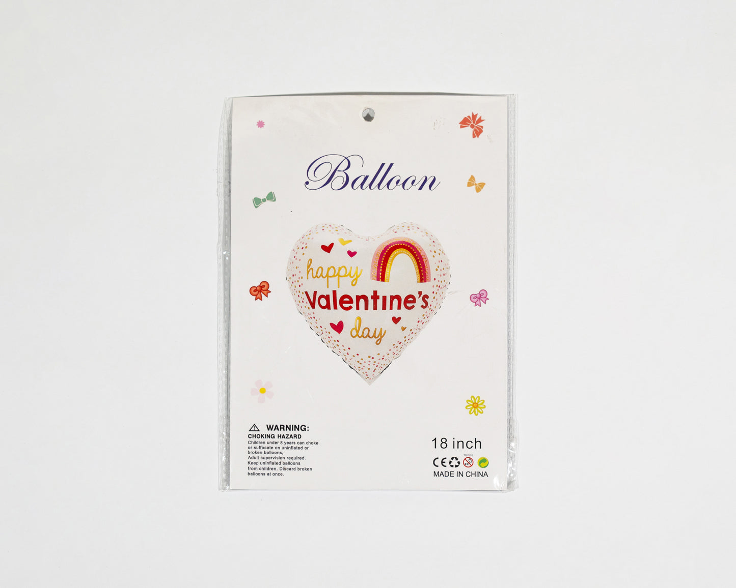 Heart balloon spreads love