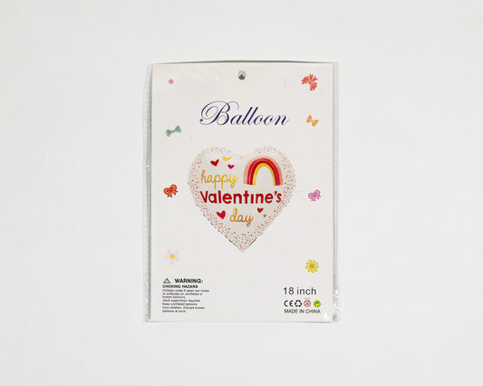 Heart balloon spreads love