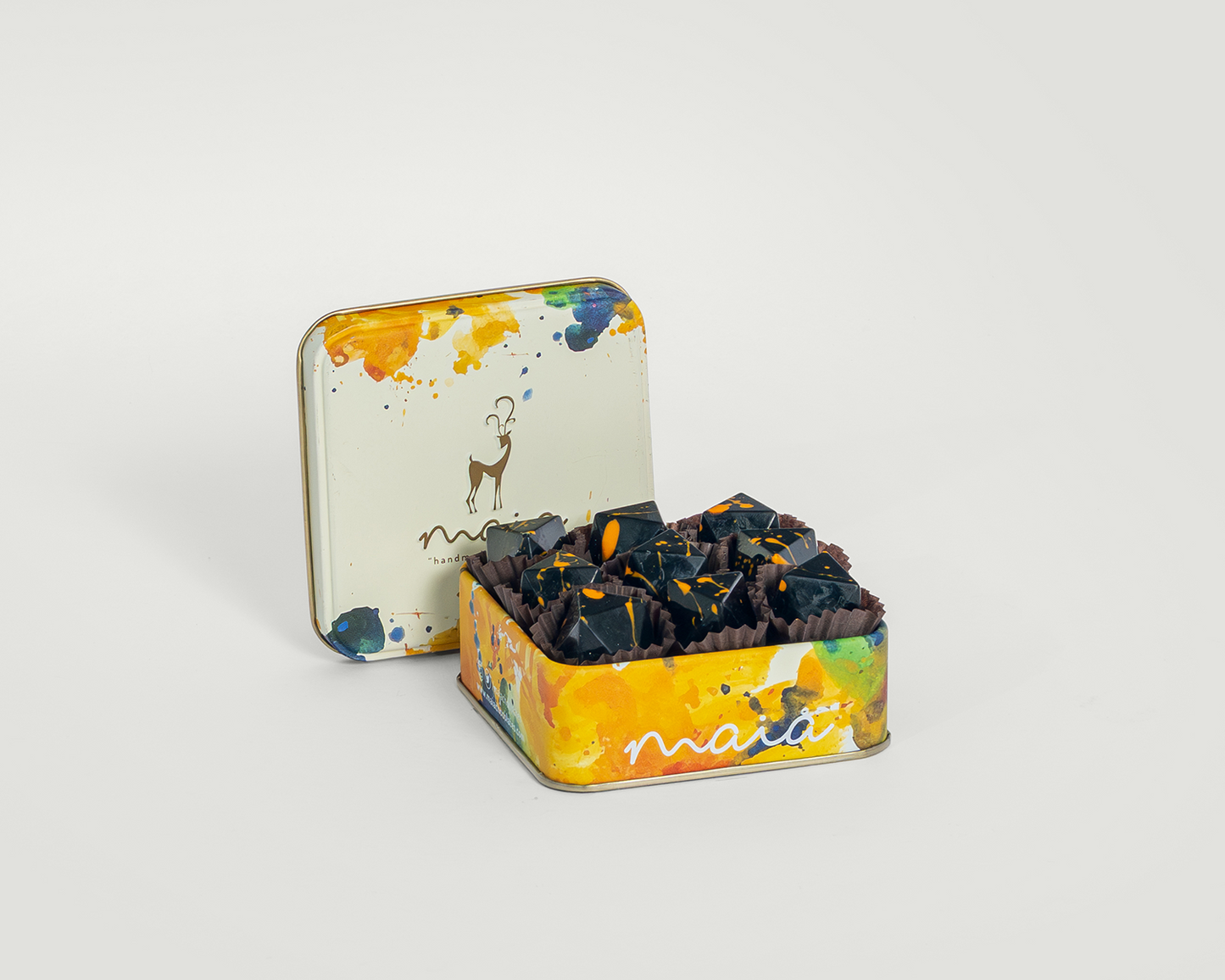 Small Box Luxury Tahini Molasses Milk Chocolate – 100g