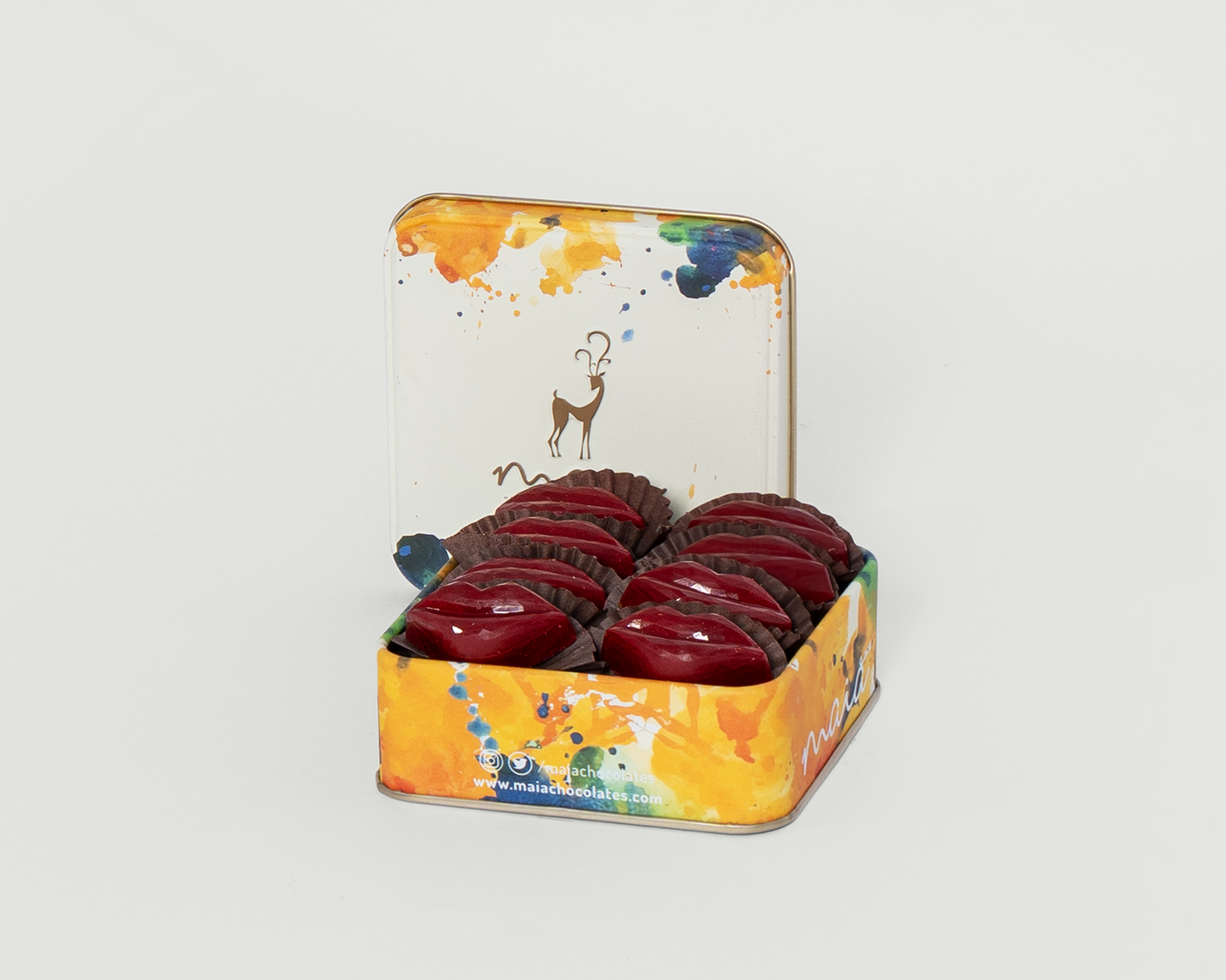 Small Box Raspberry Milk Chocolate – 100g