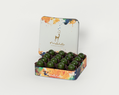 Medium Box Pistachio Milk Chocolate – 250g