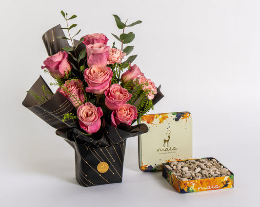 Rose & Eucalyptus Chocolate Gift Box