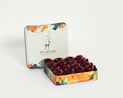 Medium Box Cherry Milk Chocolate – 250g