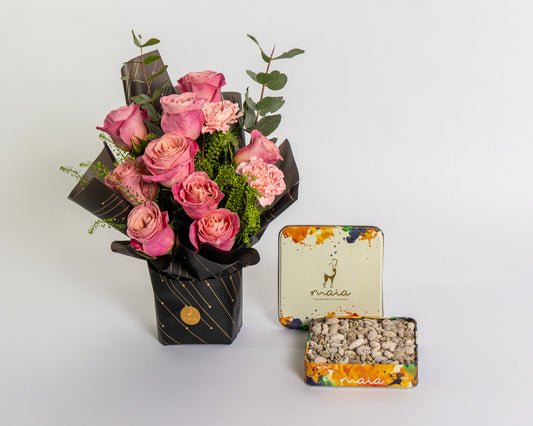 Rose & Eucalyptus Chocolate Gift Box