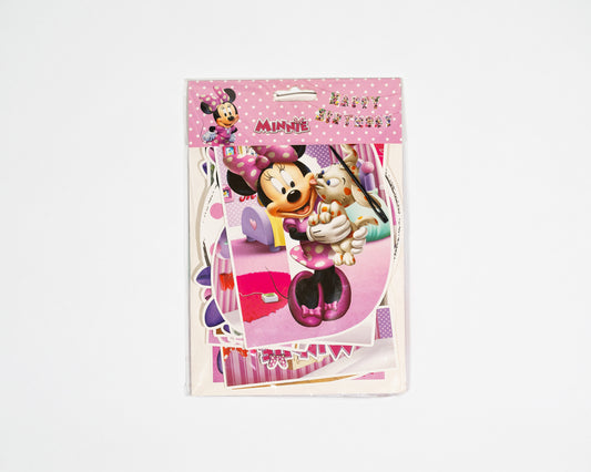 Minnie Mouse card celebrates birthdays