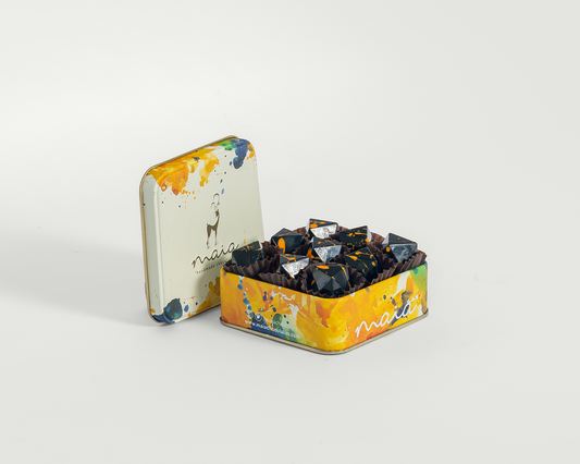 Small Box Luxury Tahini Molasses Milk Chocolate – 100g