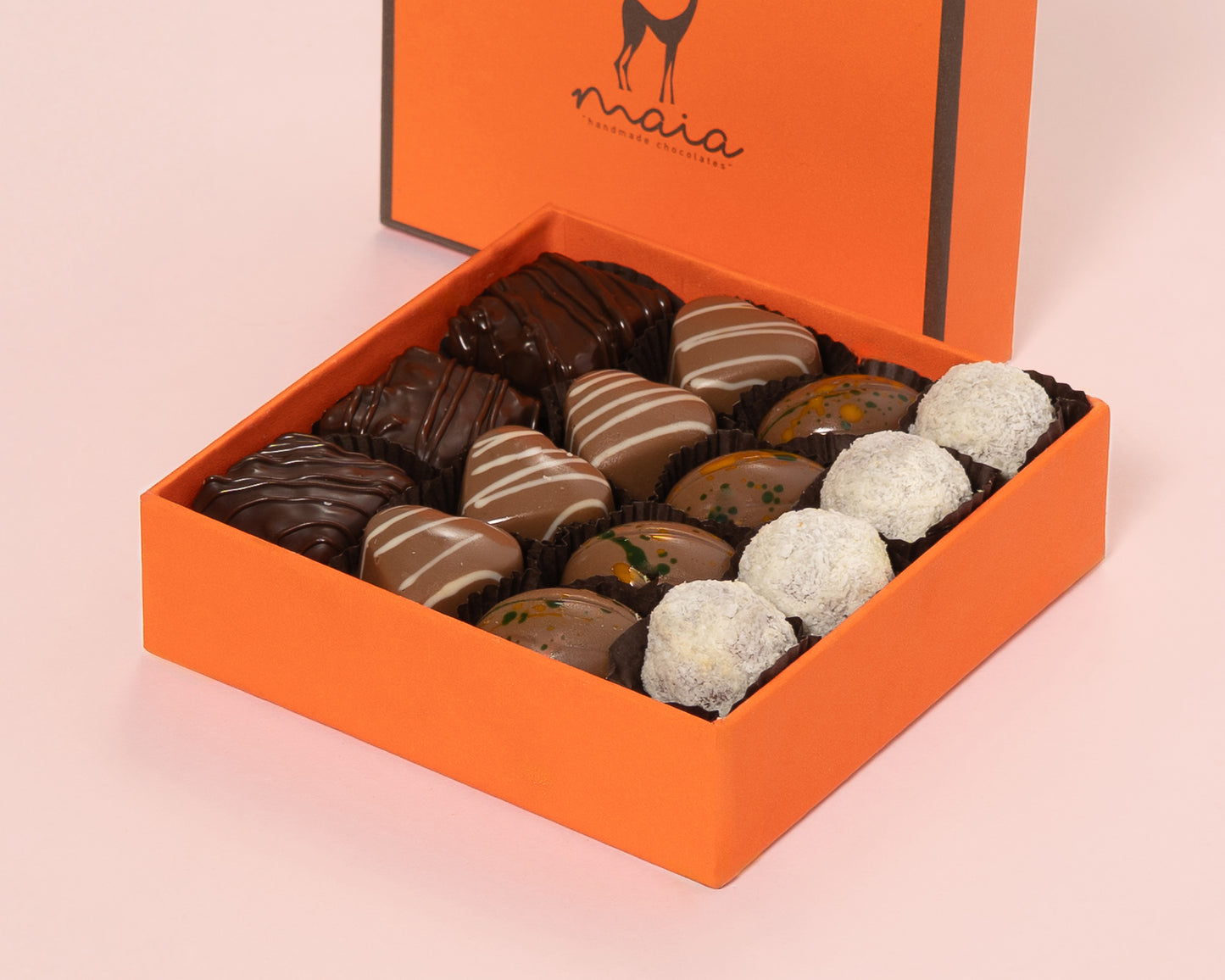 Small Orange Box Assorted Chocolates