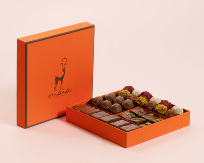 Medium Orange Box Assorted Chocolates