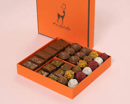 Medium Orange Box Assorted Chocolates