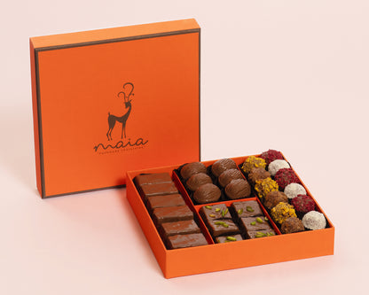 Medium Orange Box Assorted Chocolates