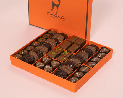 Large Orange Box Assorted Chocolates