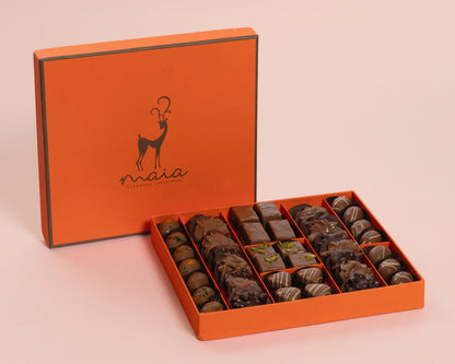 Large Orange Box Assorted Chocolates