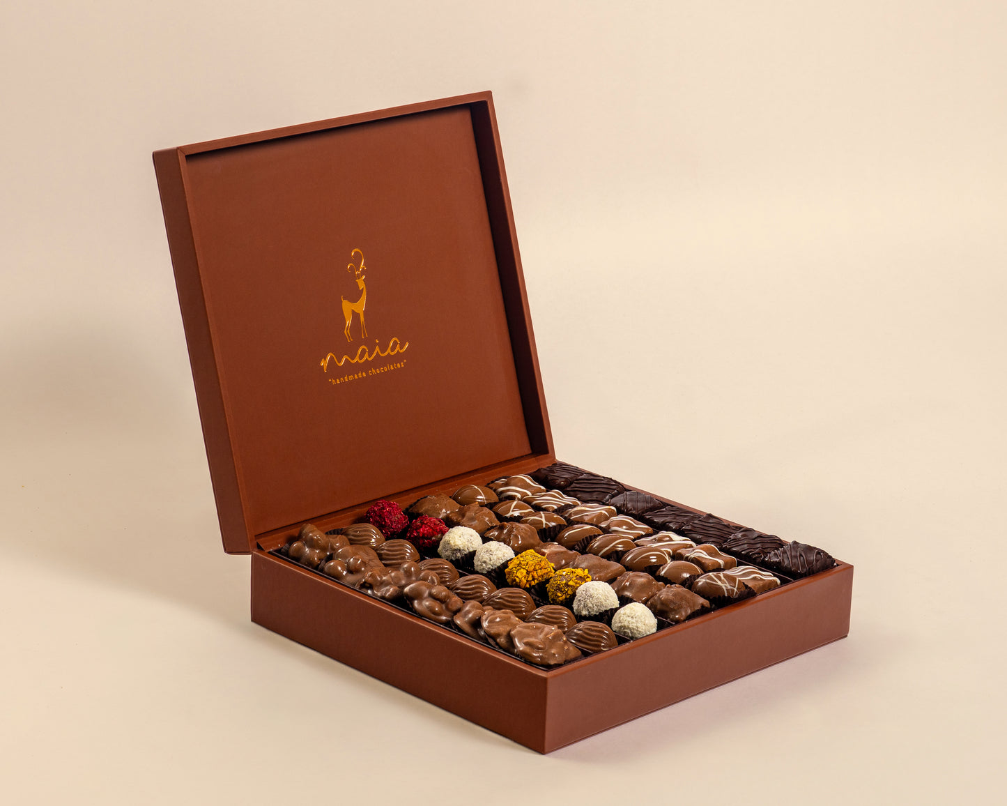 Premium Leather Assorted Chocolate Box