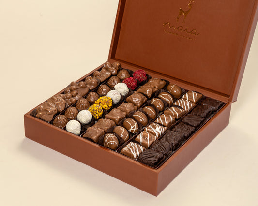 Premium Leather Assorted Chocolate Box