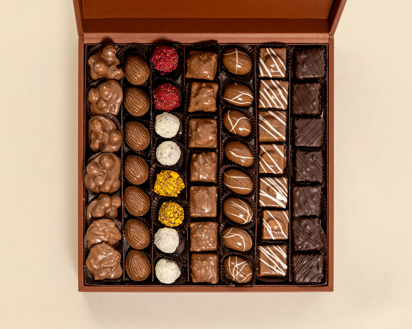 Premium Leather Assorted Chocolate Box