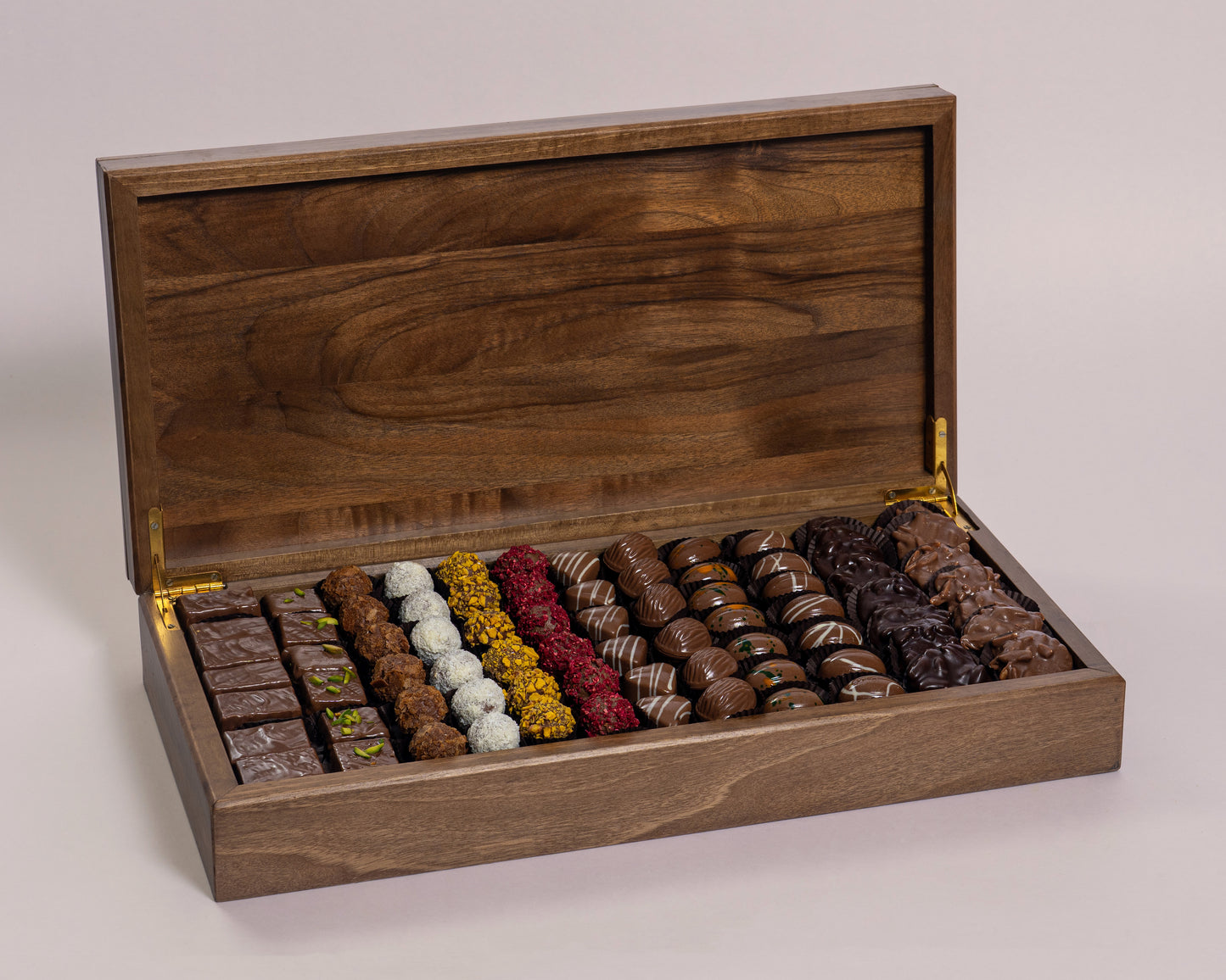 Premium Wooden Assorted Chocolate Box