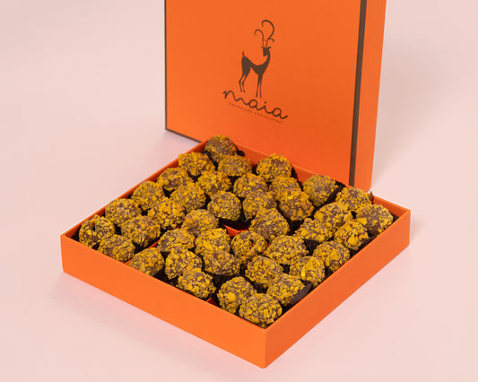 Medium Orange Box Mango Truffles