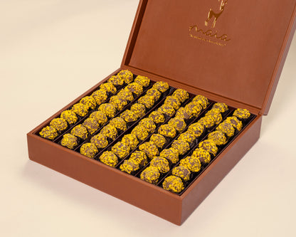 Premium Leather Mango Truffles Box