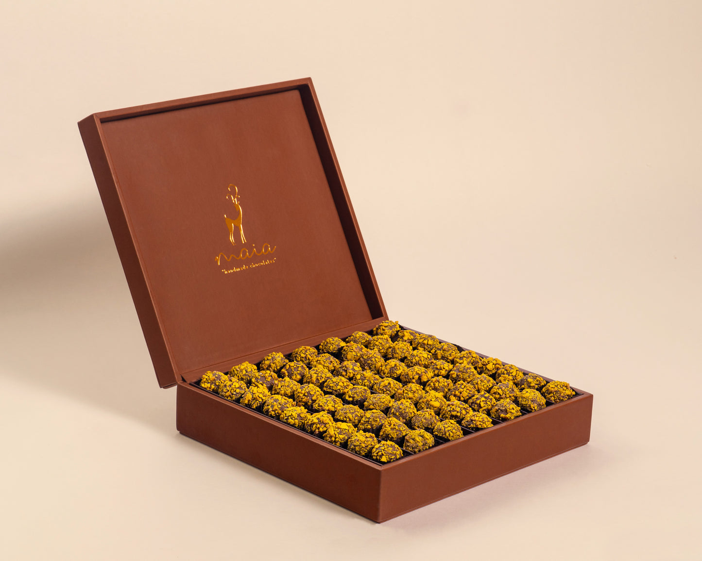 Premium Leather Mango Truffles Box