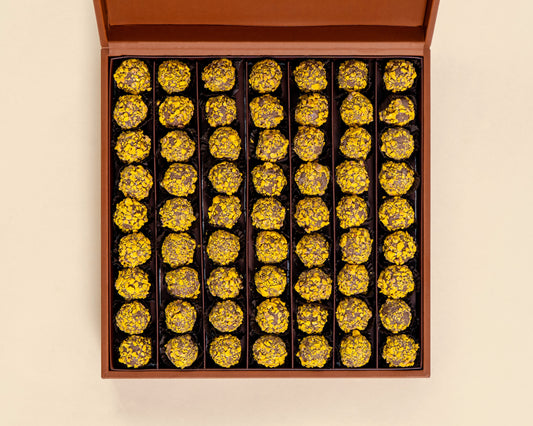 Premium Leather Mango Truffles Box