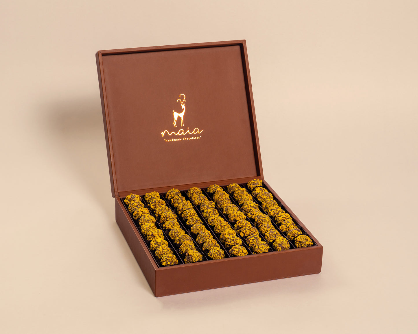 Premium Leather Mango Truffles Box