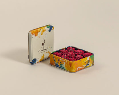Small Box Raspberry Truffles