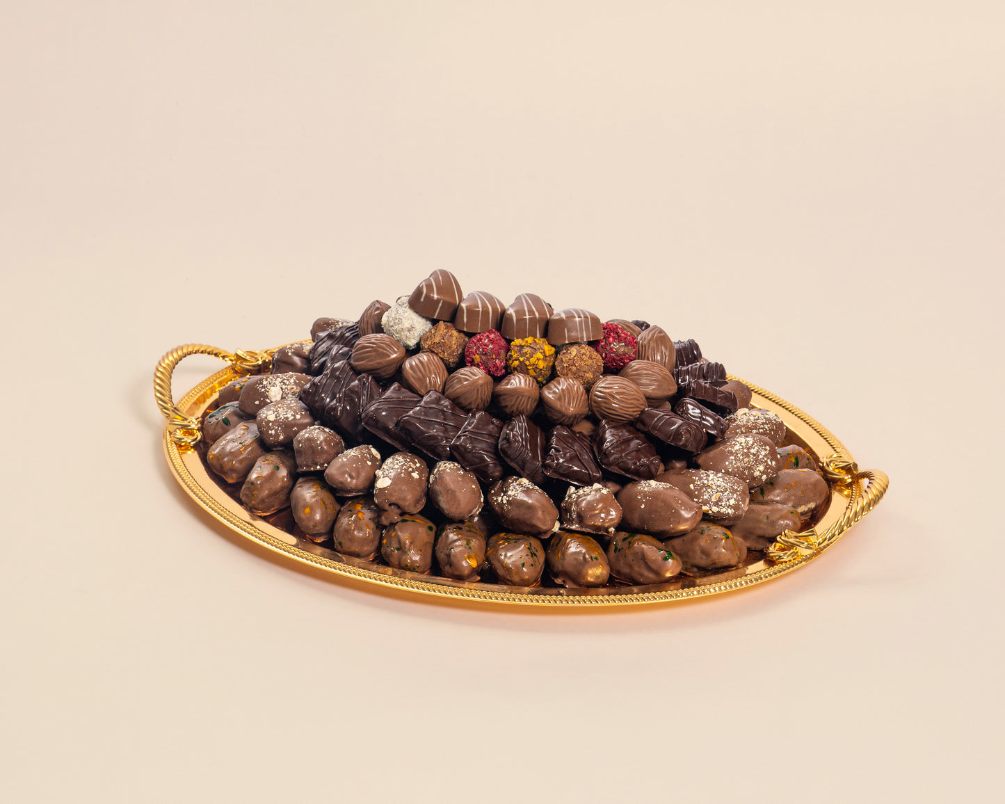 Premium Medium Assorted Chocolates&Chocolate Date Tray
