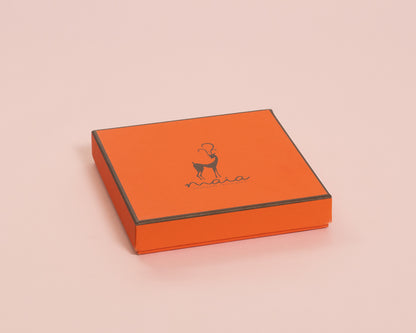 Medium Orange Box Raspberry Truffles