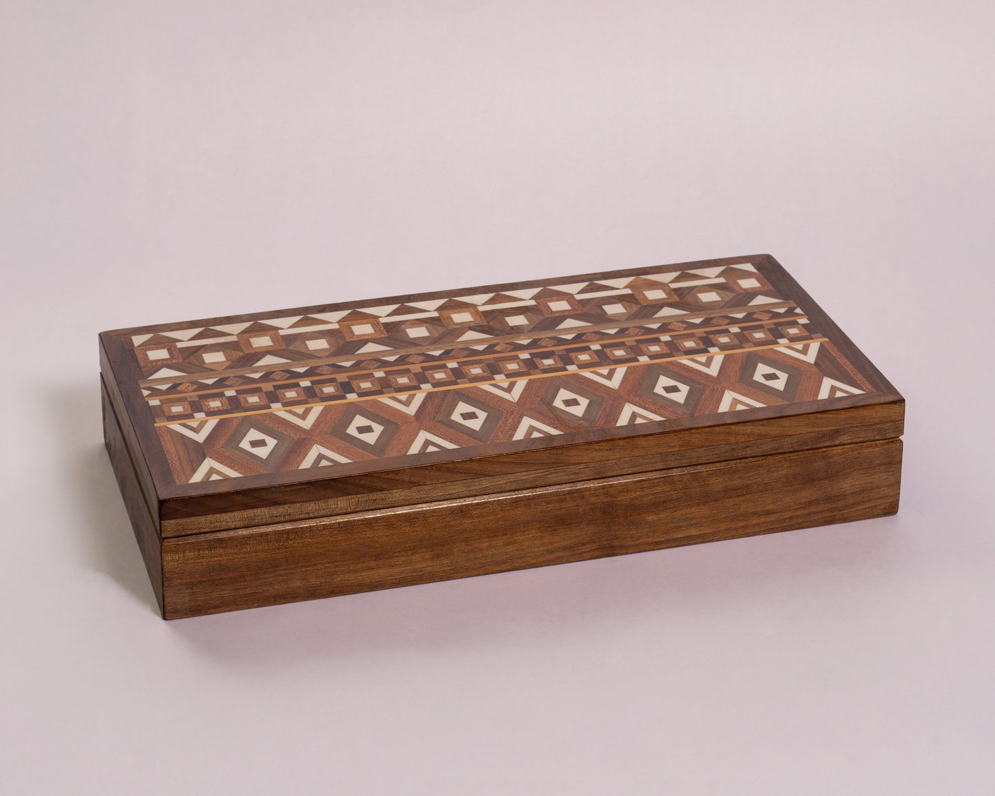 Premium Wooden Dates with Nuts Box