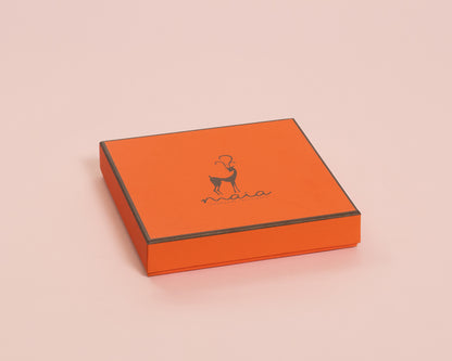 Medium Orange Box Dubai Chocolate