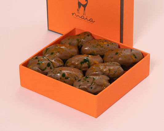 Small Orange Box Dubai Date