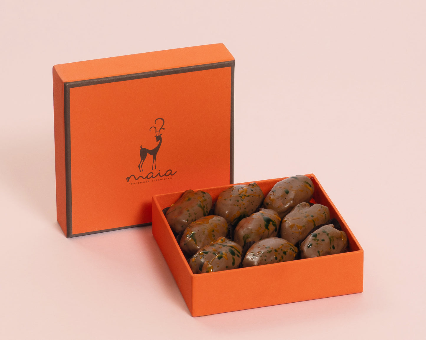 Small Orange Box Dubai Date