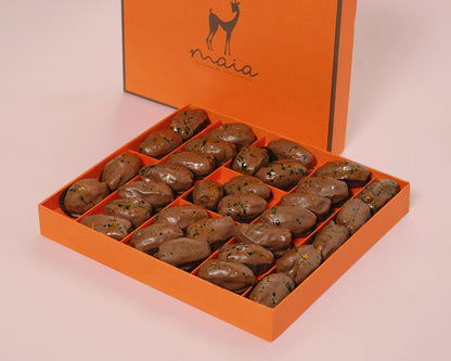 Large Orange Box Dubai Date