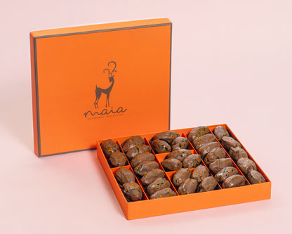 Large Orange Box Dubai Date