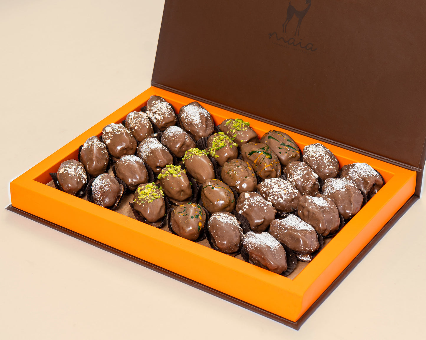 Premium Madlen Assorted Chocolate Dates Box