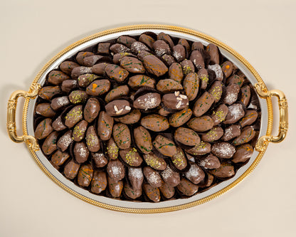 Premium Large Assorted Chocolate Dates Tray