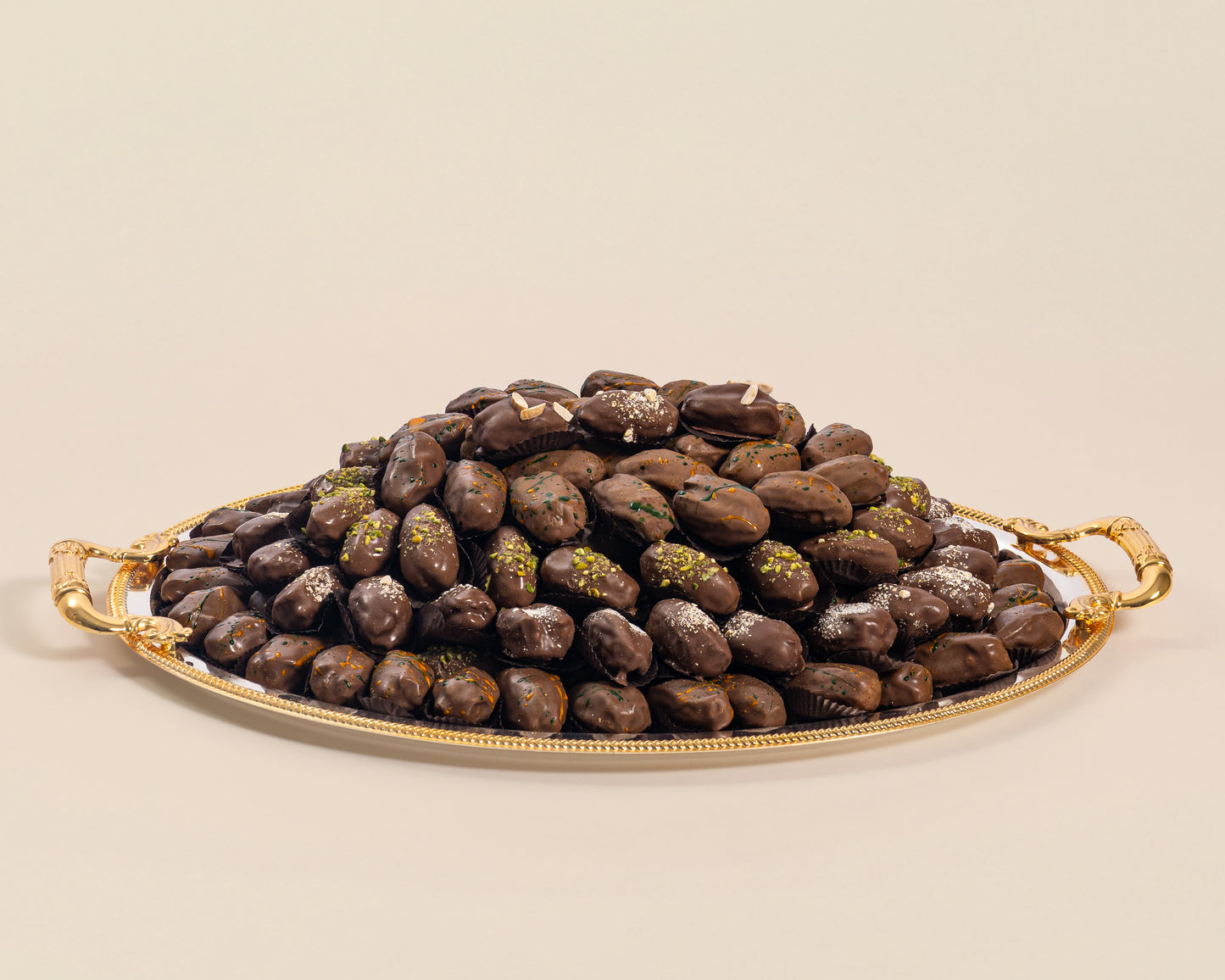 Premium Large Assorted Chocolate Dates Tray