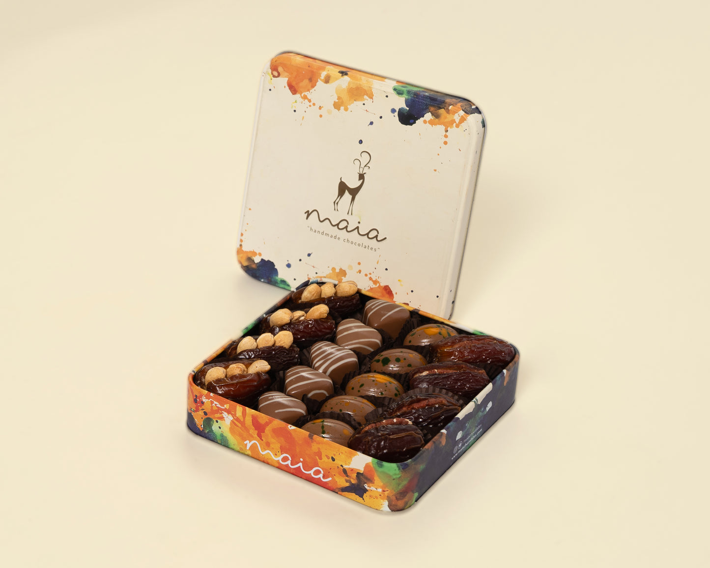 Medium Box Assorted Chocolates&Dates with Nuts
