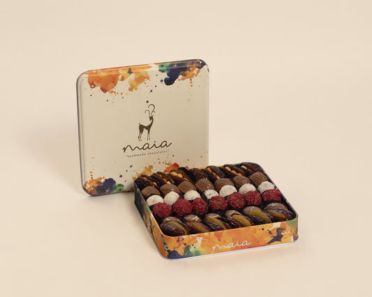 Large Box Assorted Chocolates&Dates with Nuts