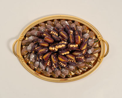 Premium Medium Assorted Chocolates&Dates with Nuts Tray