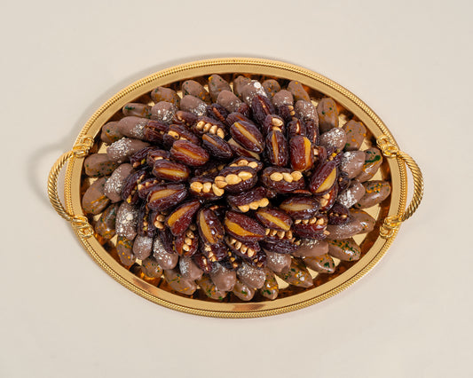 Premium Medium Assorted Chocolates&Dates with Nuts Tray