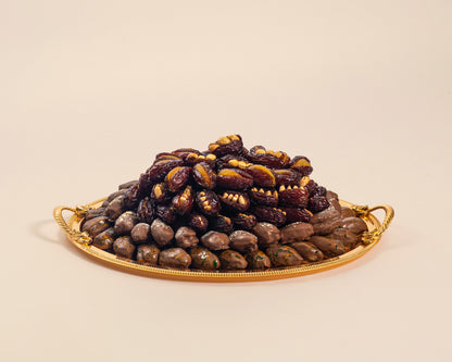 Premium Medium Assorted Chocolates&Dates with Nuts Tray