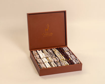 Premium Leather Assorted Turkish Delight Box