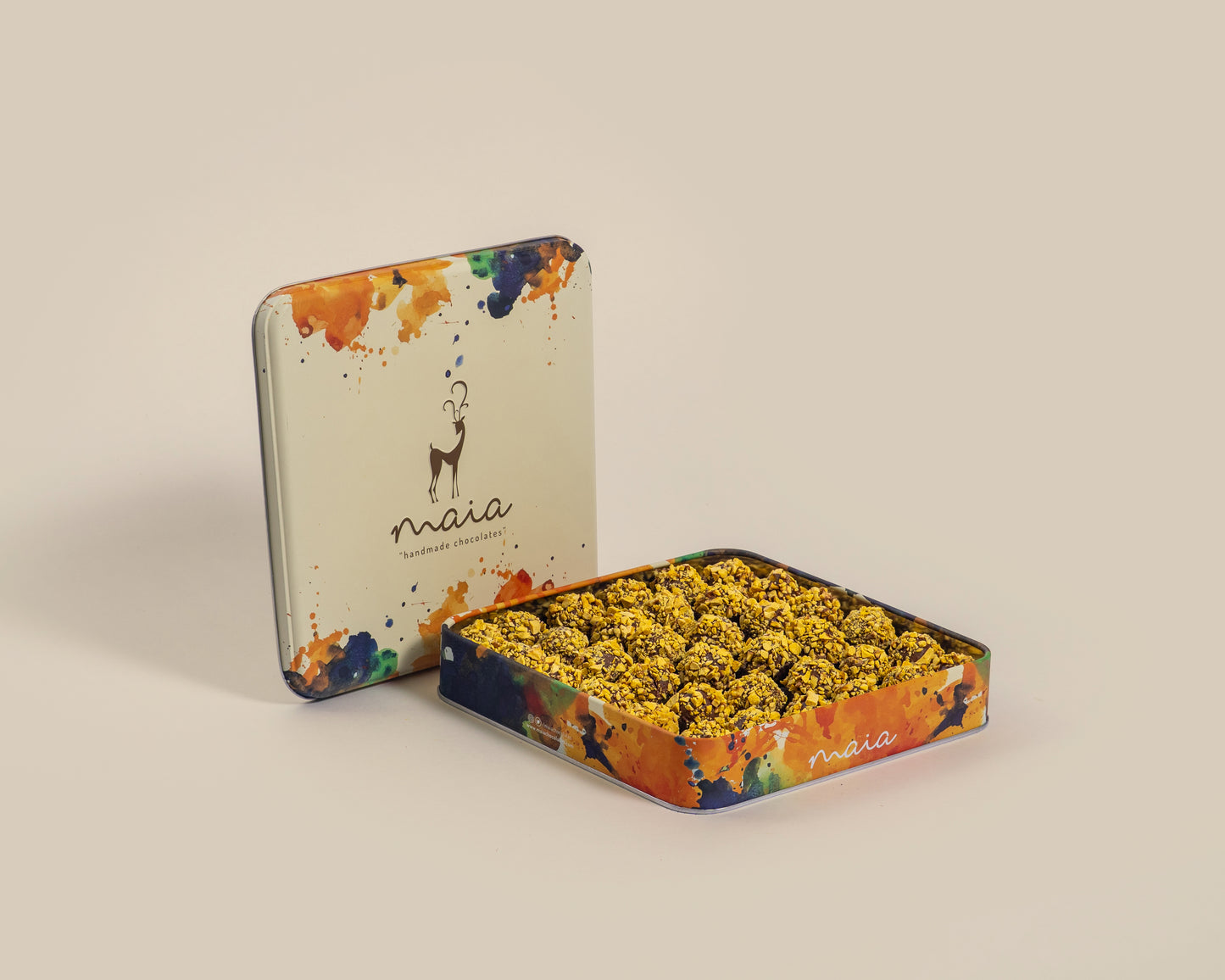 علبة كبيرة من ترافل المانجو